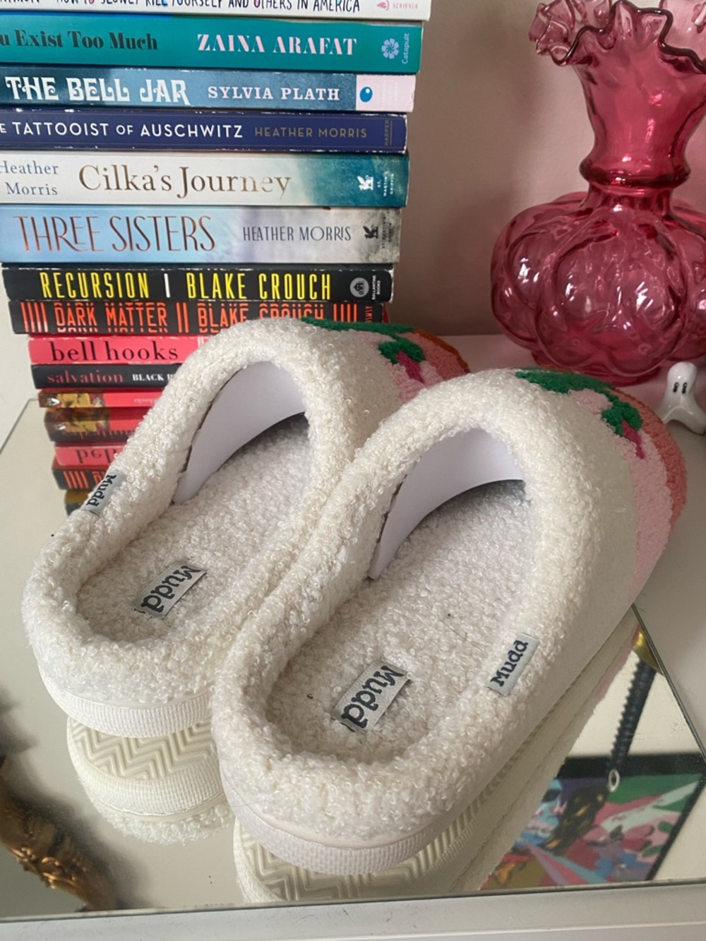 Mudd Sherpa Slippers - Picture 4 of 4